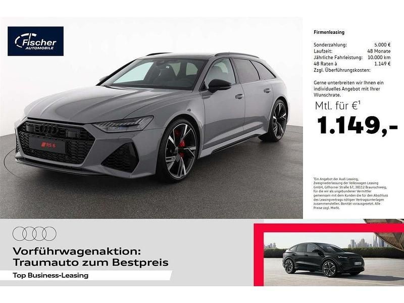Grau Gebraucht 2024 Audi RS6 Performance Kombi | 136.880 € - Bild 1/4
