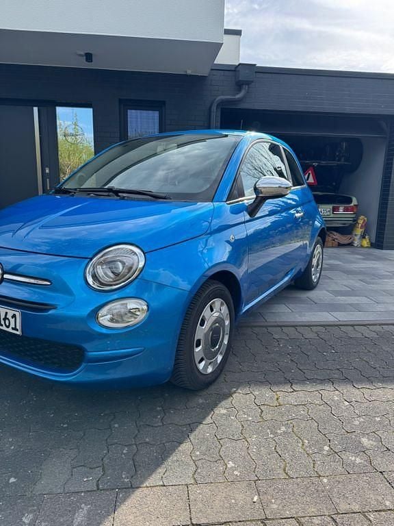 Gebraucht Fiat 500 Mirror 69 PS (50 kW) 2017 Blau Kleinwagen