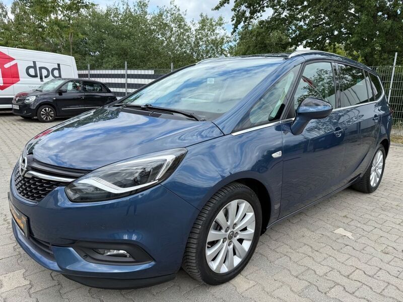 Blau Gebraucht 2017 Opel Zafira Innovation Van / Kleinbus | 12.400 € (Fairer Preis) - Bild 1/4