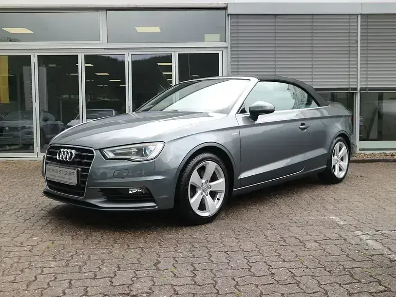 Gebraucht Audi A3 Cabriolet S-Line 179 PS (131 kW) 2016 Monsungrau metallic Cabrio