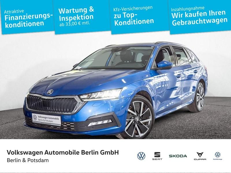 Gebraucht Skoda Octavia Clever 204 PS (150 kW) 2023 Blau Kombi