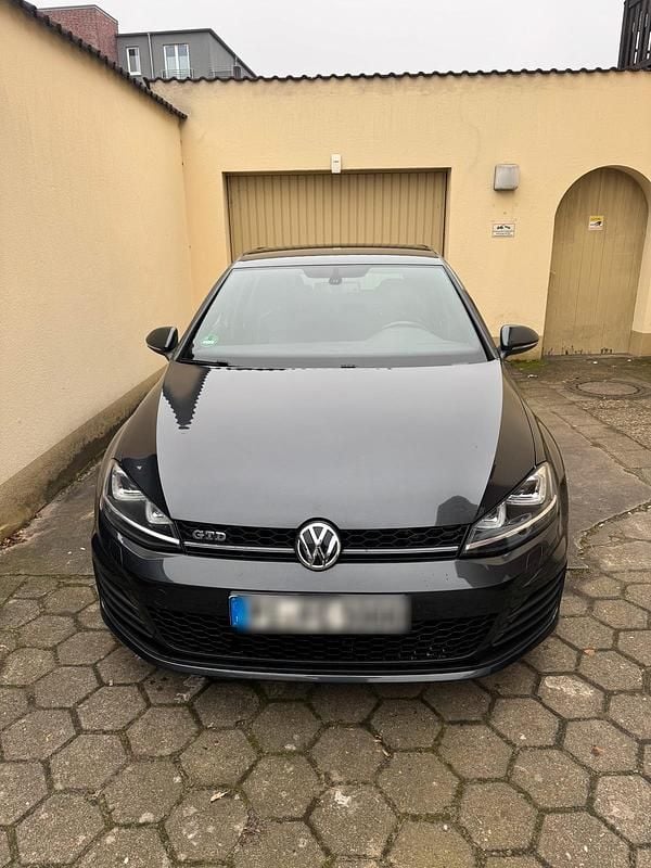 Schwarz Gebraucht 2014 VW Golf VII GTD Limousine | 10.800 € (Superpreis) - Bild 1/4