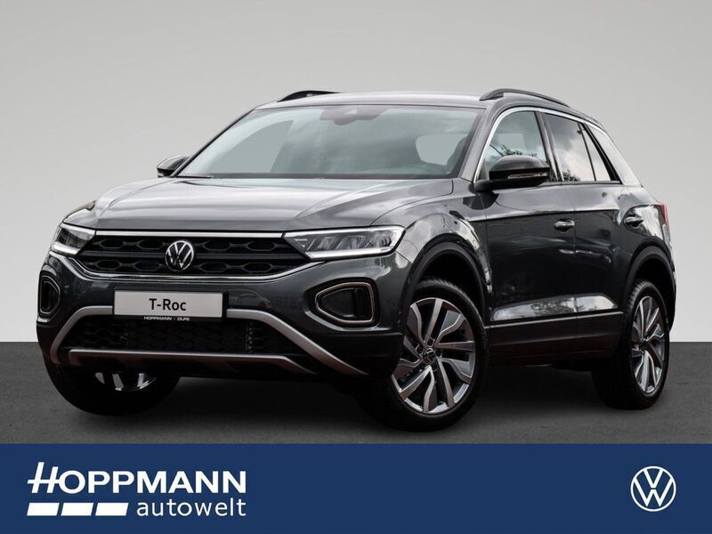 Indiumgrau metallic Neu 2025 VW T-Roc Goal SUV | 41.555 € (Teuer) - Bild 1/4