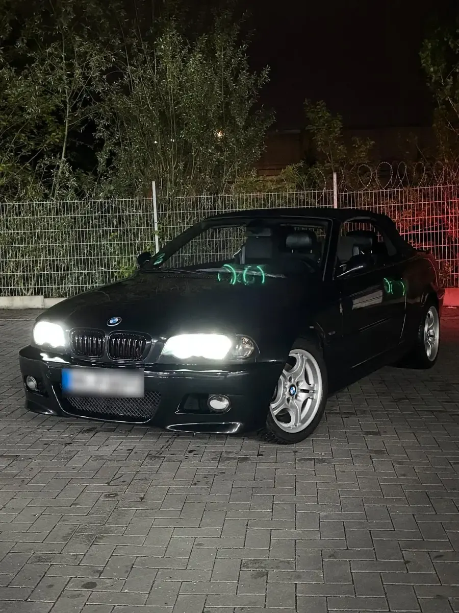 Gebraucht BMW 325 Cabriolet 192 PS (141 kW) 2001 Schwarz Cabrio