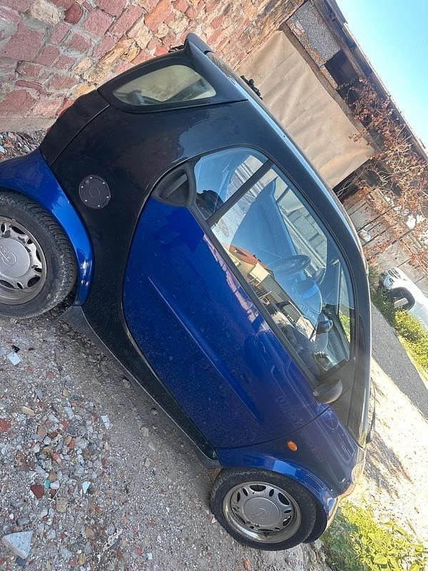 Blau Gebraucht 2002 Smart ForTwo Coupé Kleinwagen | 1.650 € (Fairer Preis) - Bild 1/4