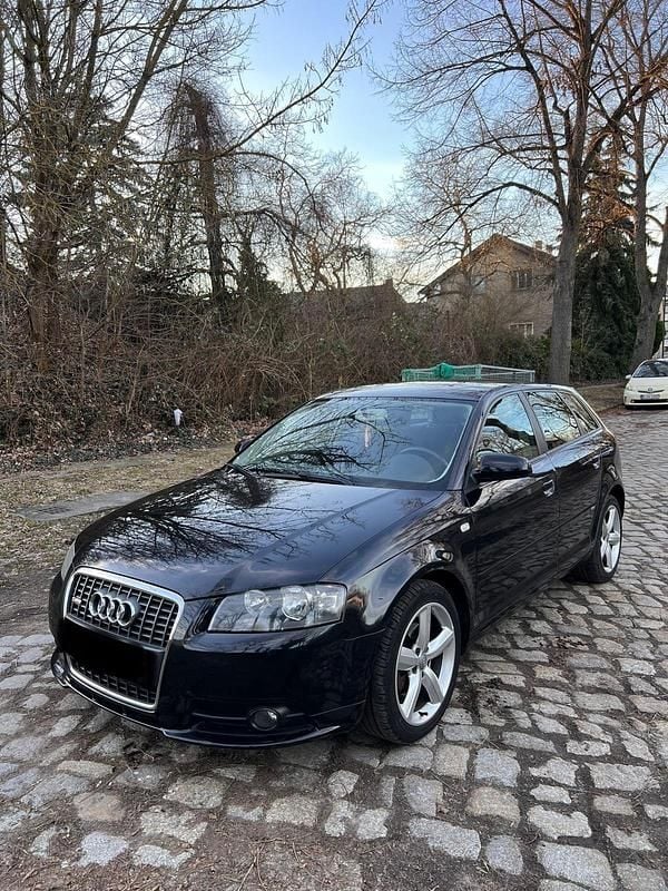 Gebraucht Audi A3 S-Line 160 PS (117 kW) 2007 Schwarz Kleinwagen