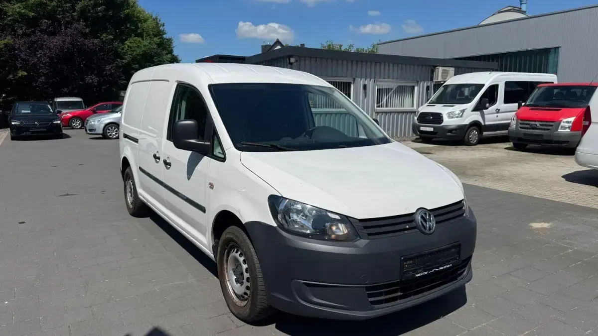 Gebraucht VW Caddy Maxi 102 PS (75 kW) 2015 Weiß Van / Kleinbus