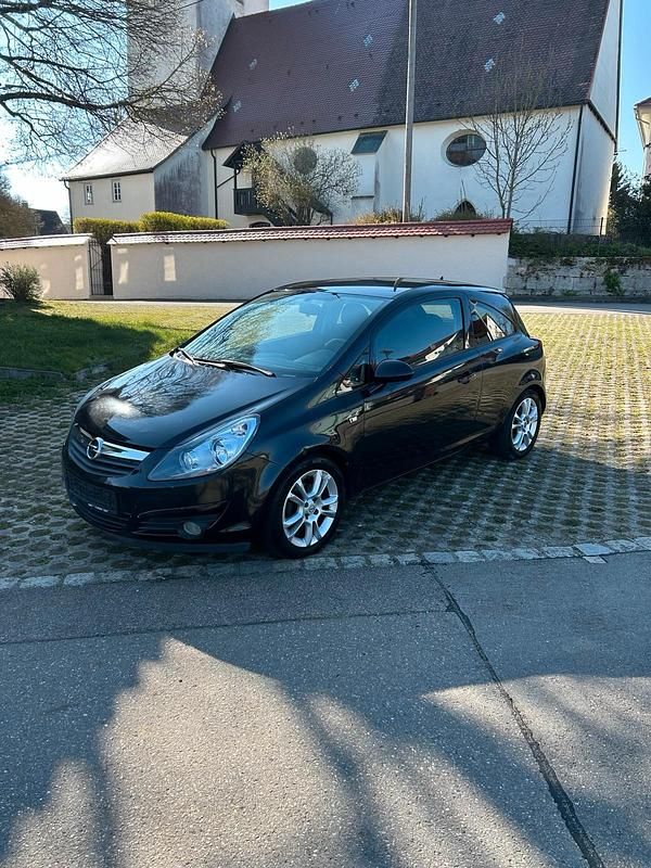 Second-hand Opel Corsa 90 CP (66 kW) 2009 Negru Hatchback
