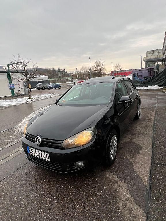 Gebraucht VW Golf VII Match 86 PS (63 kW) 2012 Schwarz Kombi