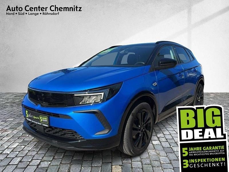 Blau Gebraucht 2022 Opel Grandland X GS Line SUV | 25.710 € - Bild 1/4