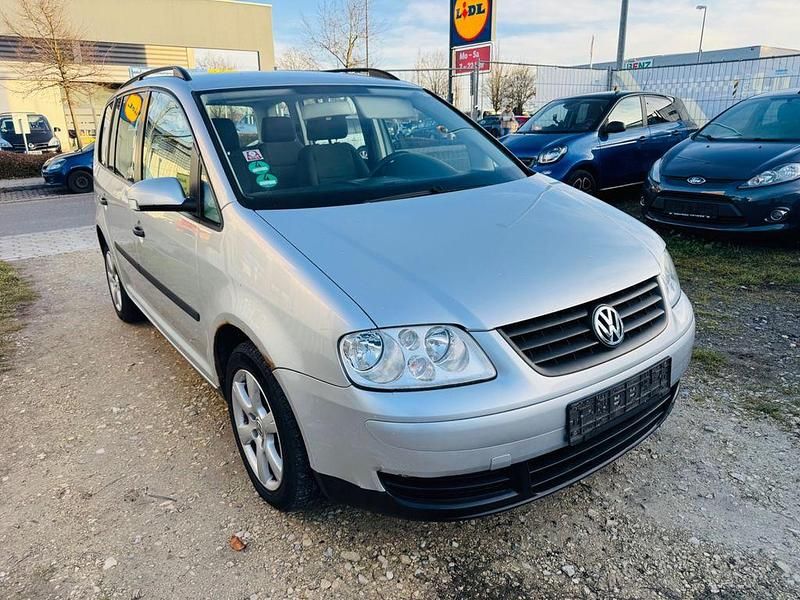 Grau Gebraucht 2004 VW Touran Conceptline Van / Kleinbus | 1.199 € (Superpreis) - Bild 1/4