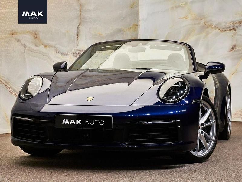 Blau Gebraucht 2023 Porsche 911 Carrera Cabriolet Cabrio | 122.850 € (Guter Preis) - Bild 1/4