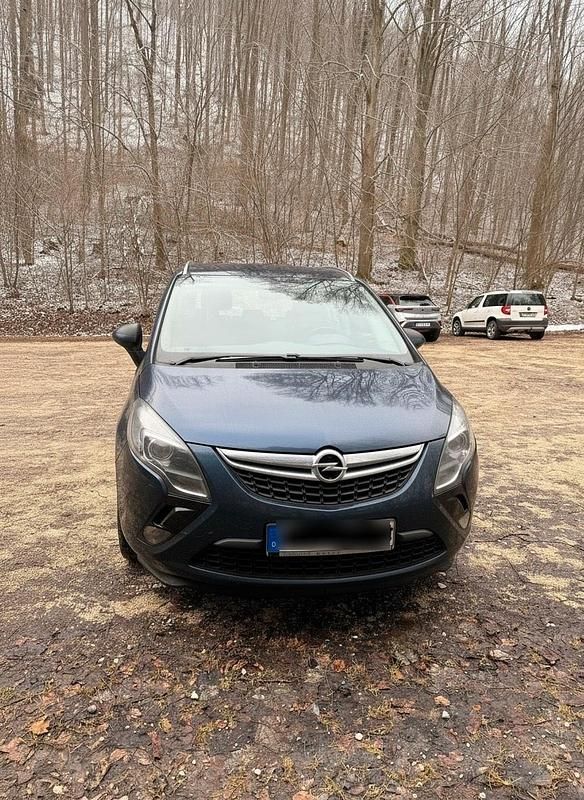Gebraucht Opel Zafira Tourer 140 PS (102 kW) 2012 Blau Van / Kleinbus