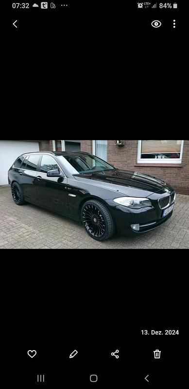 Schwarz Gebraucht 2011 BMW 525 Kombi | 5.500 € (Teuer) - Bild 1/4