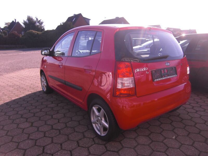 Gebraucht Kia Picanto LX 65 PS (47 kW) 2007 Rot Kleinwagen