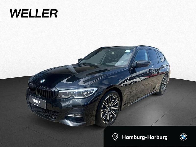 Schwarz Gebraucht 2022 BMW 320 Shadowline Kombi | 28.950 € (Fairer Preis) - Bild 1/4