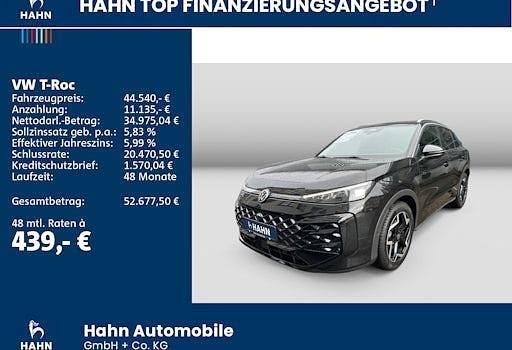 Neu VW T-Roc R-line 150 PS (110 kW) 2026 Schwarz SUV