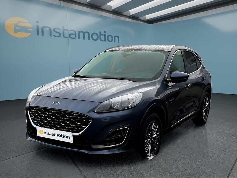 Blau Gebraucht 2021 Ford Kuga Vignale SUV | 26.699 € (Etwas zu teuer) - Bild 1/4