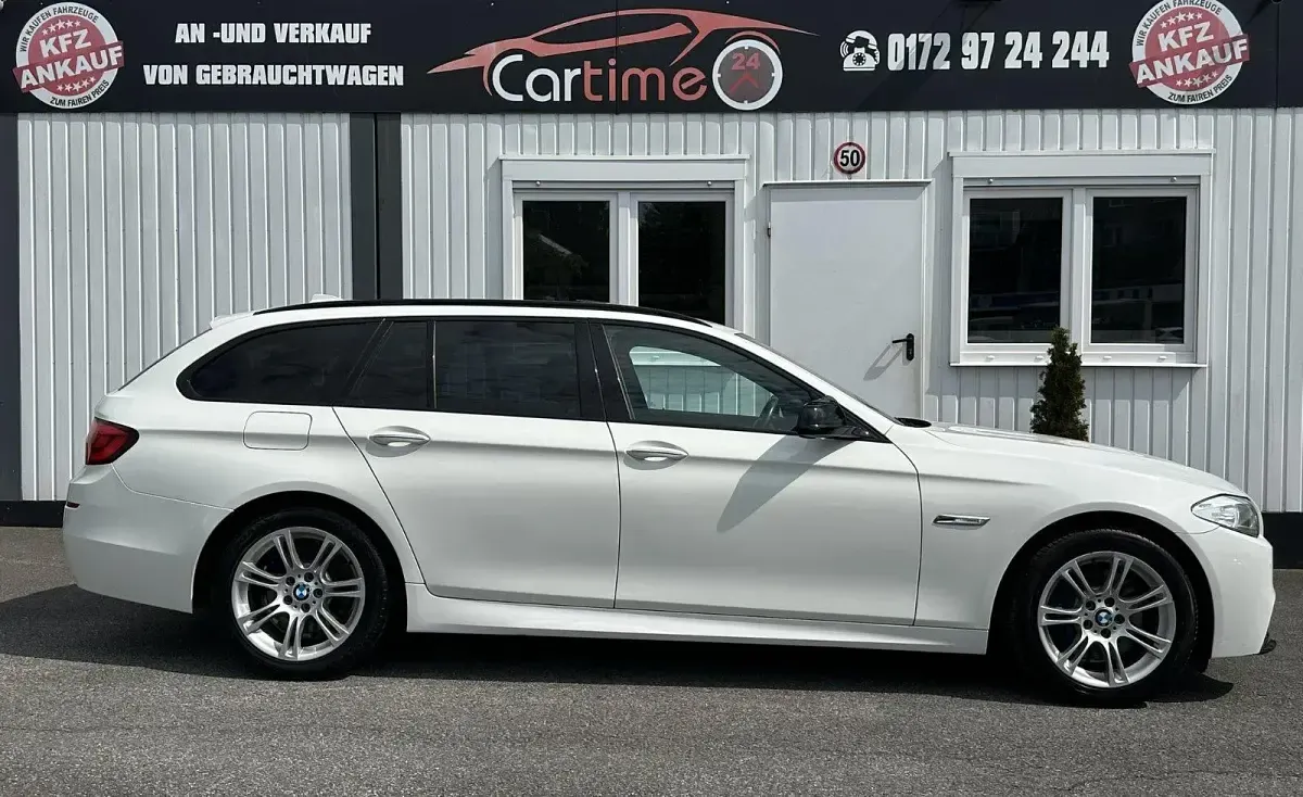 Gebraucht BMW 525 Sport Line 218 PS (160 kW) 2013 Alpinweiss iii Kombi