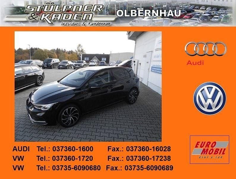 Schwarz Gebraucht 2021 VW Golf VIII Active Limousine | 17.900 € (Guter Preis) - Bild 1/4