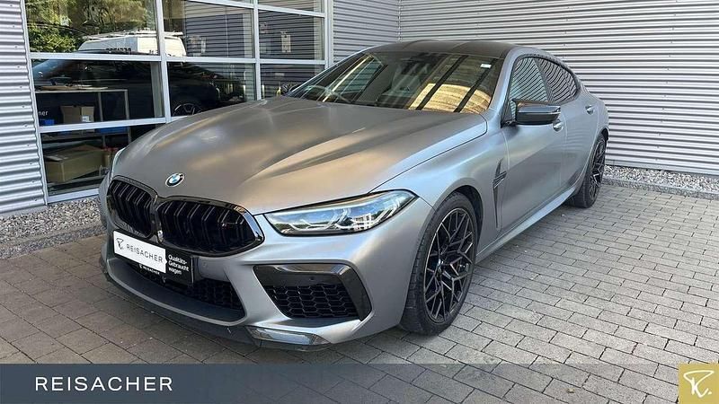 Bmw individual frozen pure grey Gebraucht 2022 BMW M8 Competition Edition Coupé | 84.799 € - Bild 1/4
