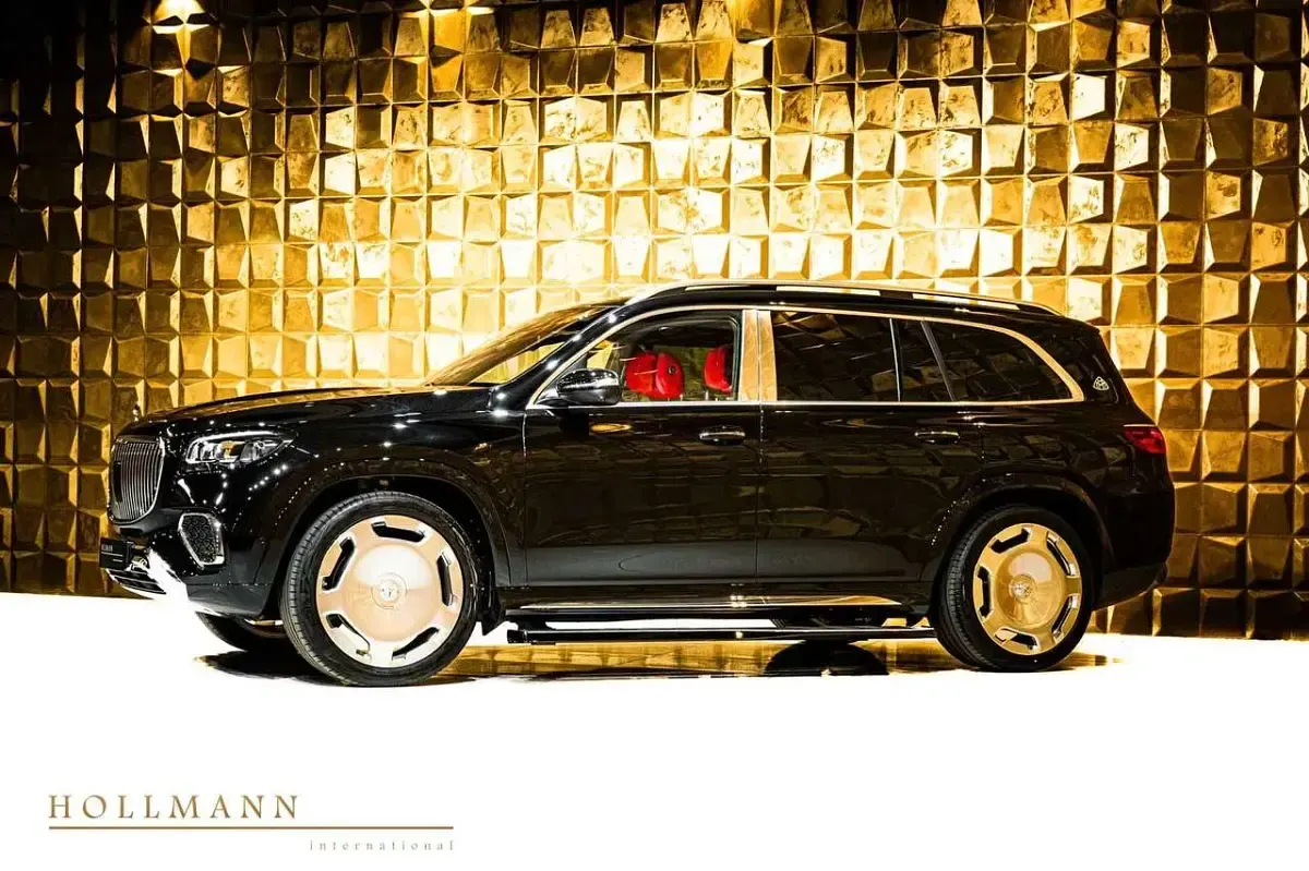Neu Mercedes GLS600 Maybach 557 PS (409 kW) 2026 Schwarz SUV