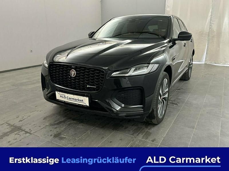 Lackierung: > santorini black Gebraucht 2021 Jaguar F-Pace R-Dynamic SUV | 39.980 € (Superpreis) - Bild 1/4