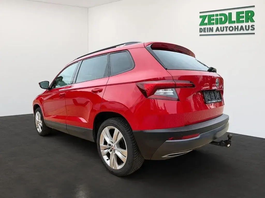Gebraucht Skoda Karoq Style 150 PS (110 kW) 2018 Velvet rot SUV
