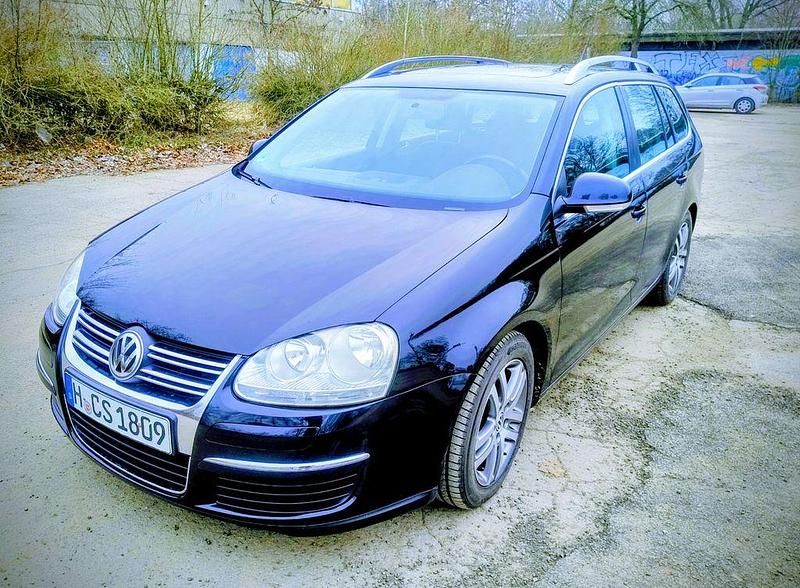 Gebraucht VW Golf VI Sportline 122 PS (89 kW) 2008 Schwarz Kleinwagen