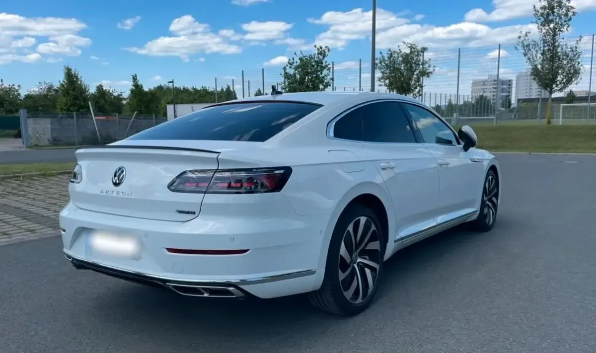 Gebraucht VW Arteon R-line 200 PS (147 kW) 2022 Weiß Coupé