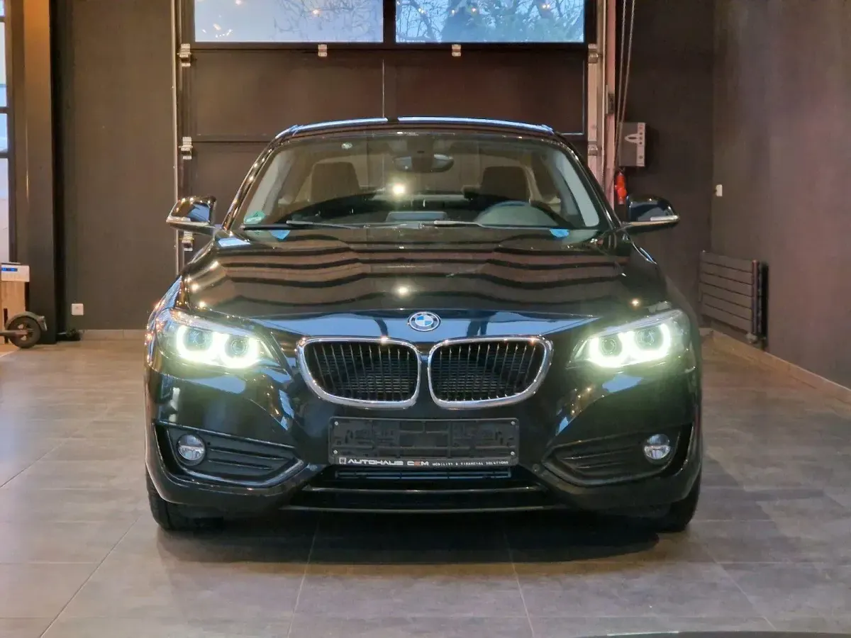 Gebraucht BMW 218 Advantage 150 PS (110 kW) 2019 Schwarz Coupé