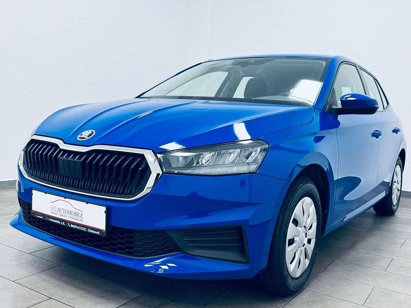 Gebraucht Skoda Fabia 65 PS (47 kW) 2021 Blau Kleinwagen