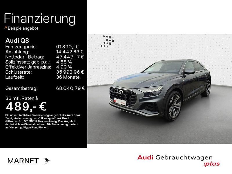 Gold Gebraucht 2022 Audi Q8 S-Line SUV | 61.890 € (Fairer Preis) - Bild 1/4
