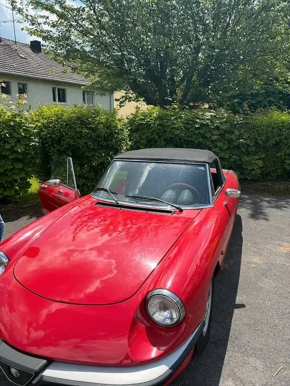 Gebraucht Alfa Romeo Spider 126 PS (92 kW) 1984 Rot Cabrio