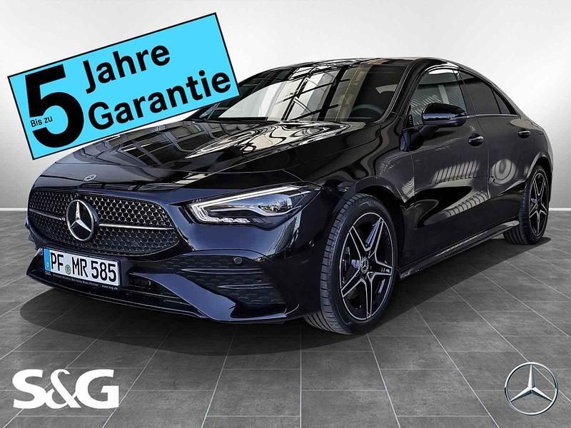 Unilack nachtschwarz Gebraucht 2025 Mercedes CLA200 AMG Coupé | 40.799 € (Etwas zu teuer) - Bild 1/4