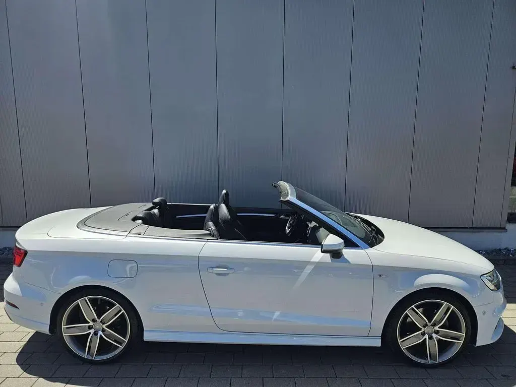 Gebraucht Audi A3 Cabriolet Sport 150 PS (110 kW) 2016 Gletscherweiß metallic Cabrio