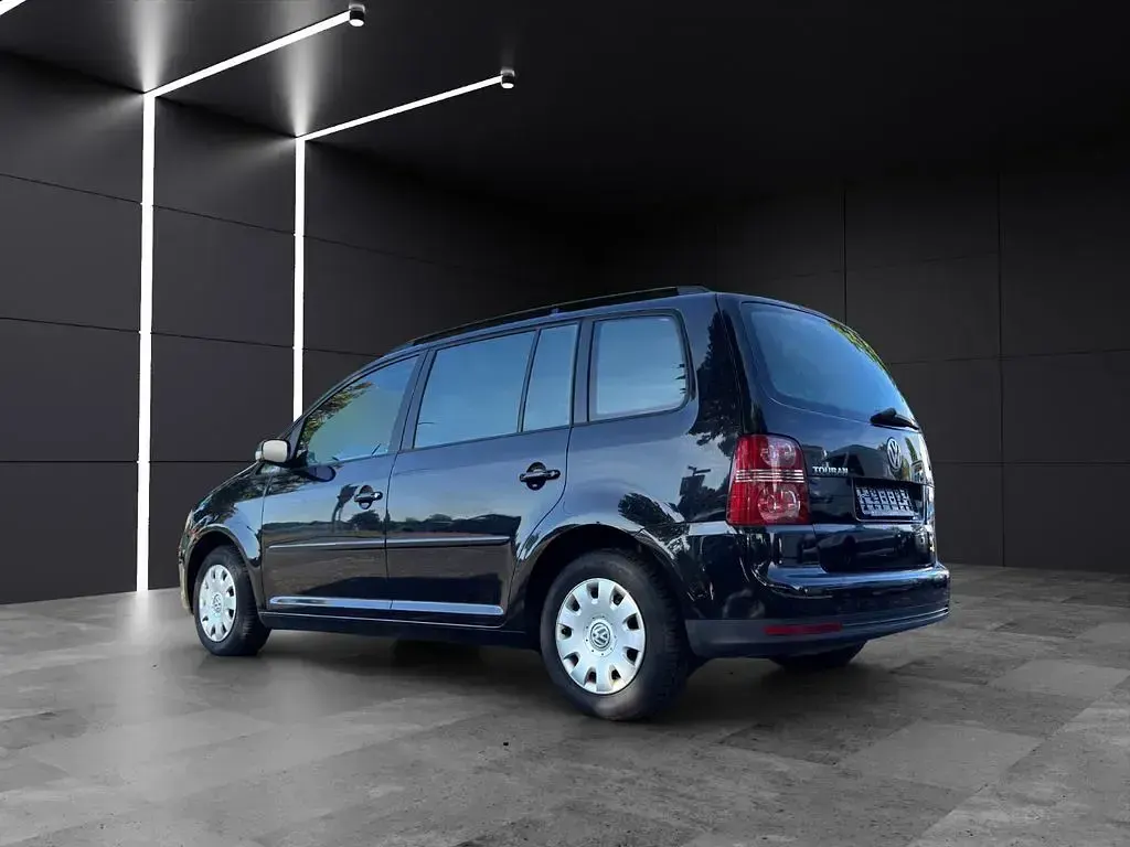 Gebraucht VW Touran Highline 140 PS (102 kW) 2007 Schwarz Van / Kleinbus