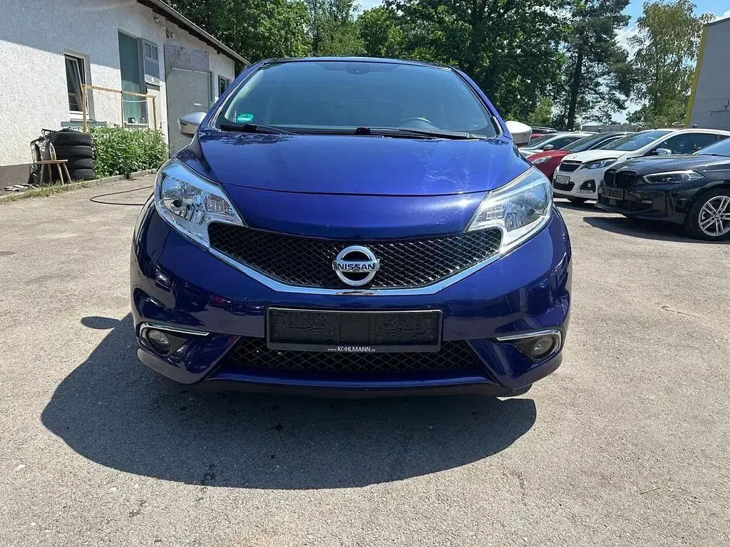 Gebraucht Nissan Note N-TEC 80 PS (58 kW) 2016 Blau Kleinwagen
