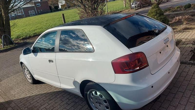 Gebraucht Audi A3 Ambiente 125 PS (91 kW) 2009 Weiß Kleinwagen