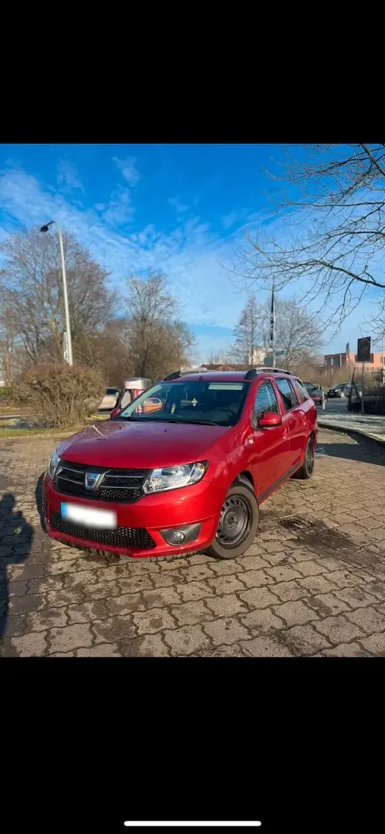 Gebraucht Dacia Logan MCV 90 PS (66 kW) 2014 Rot Kombi