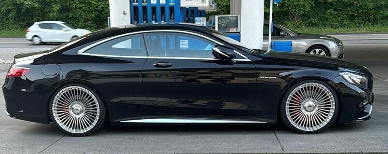 Schwarz Gebraucht 2015 Mercedes S63 AMG AMG Coupé | 62.999 € (Etwas zu teuer) - Bild 1/4