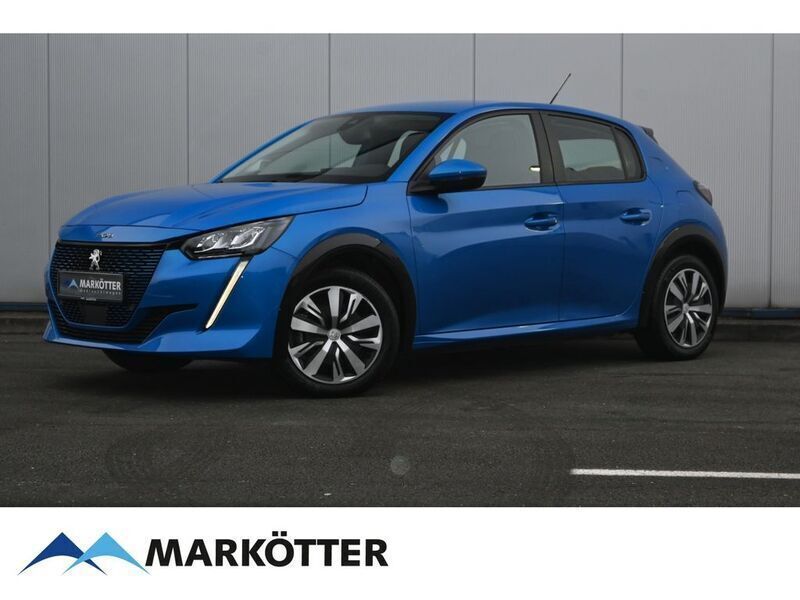 Blau Gebraucht 2020 Peugeot e-208 Active Kleinwagen | 13.450 € (Guter Preis) - Bild 1/4