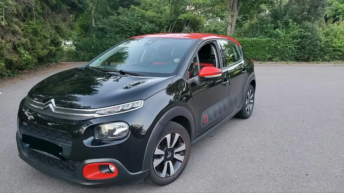 Gebraucht Citroën C3 82 PS (60 kW) 2017 Schwarz Kleinwagen
