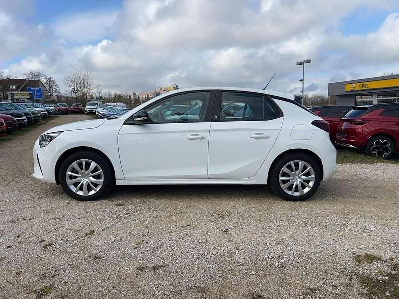 Gebraucht Opel Corsa-e Edition 100 kW (136 PS) 2022 Jade weiss/arktis weiss Kleinwagen