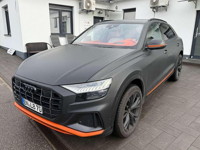 Gebraucht Audi Q8 S-Line 231 PS (169 kW) 2021 Drachenorange metallic SUV