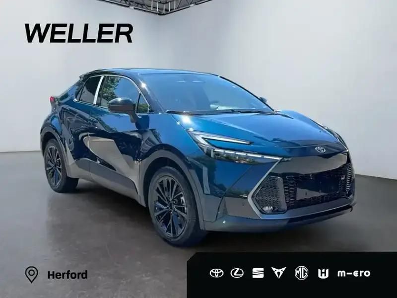 Midnight teal metallic/schwarz (gruen) Neu 2025 Toyota C-HR SUV | 42.590 € (Fairer Preis) - Bild 1/3