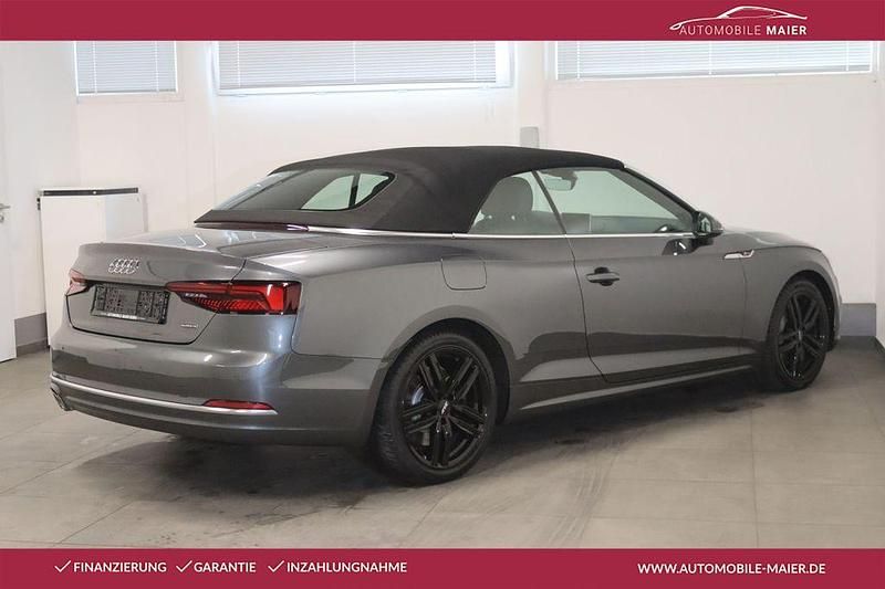 Gebraucht Audi A5 Cabriolet S-line plus 286 PS (210 kW) 2018 Daytonagrau perleffekt Cabrio