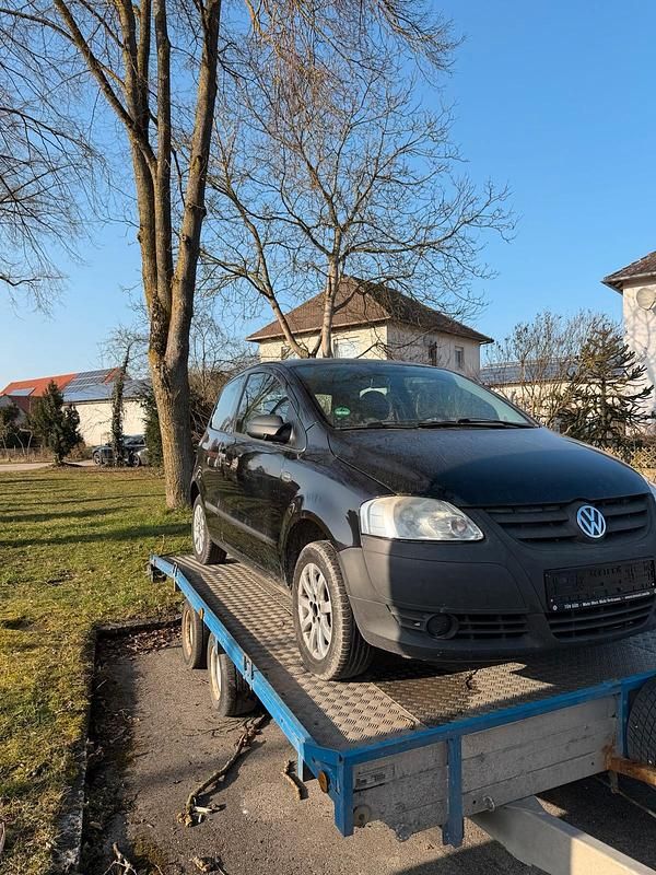 Gebraucht VW Fox 75 PS (55 kW) 2006 Schwarz Kleinwagen