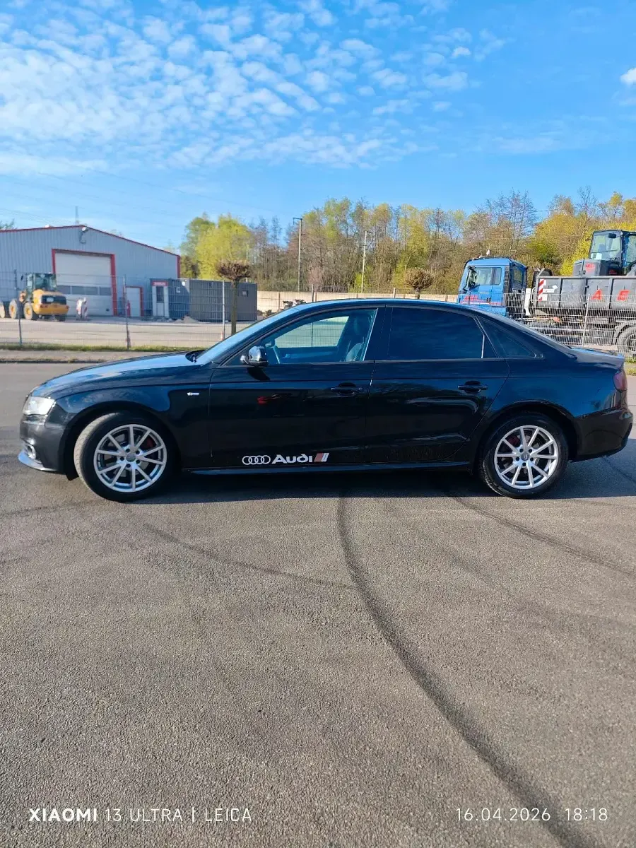 Gebraucht Audi A4 S-Line 2010 Schwarz Limousine