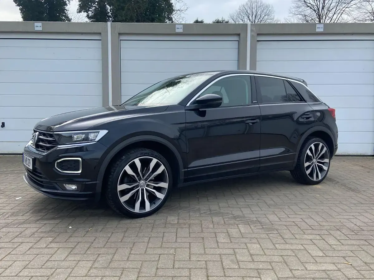 Gebraucht VW T-Roc R-line 150 PS (110 kW) 2020 Schwarz SUV
